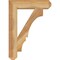 Ekena Millwork Balboa Craftsman Rough Sawn Bracket, Western Red Cedar, 4"W x 20"D x 28"H BKT04X20X28BOA04RWR - alternate 4
